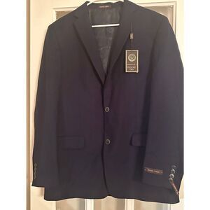 PIERRE Loren Blazer Premium Stretch Classic Fit Sport Coat Suit Jacket 42L 36W
